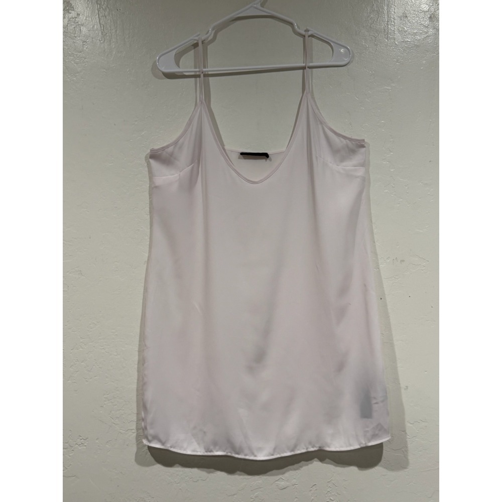 AllSaints Ricia Dusk Dress Silk Slip Mini Light Pink WD877L Large